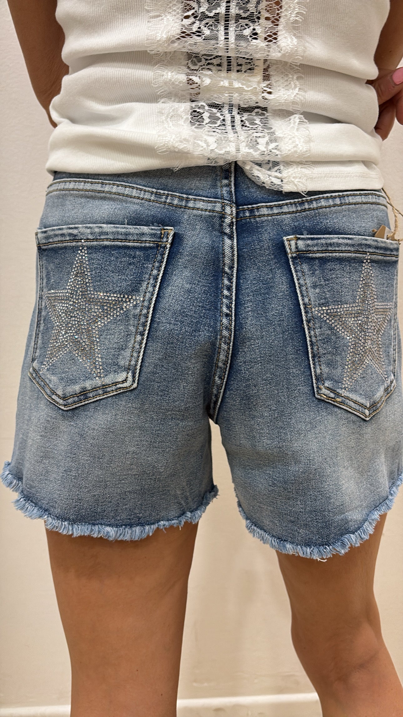 Shorts denim stelle