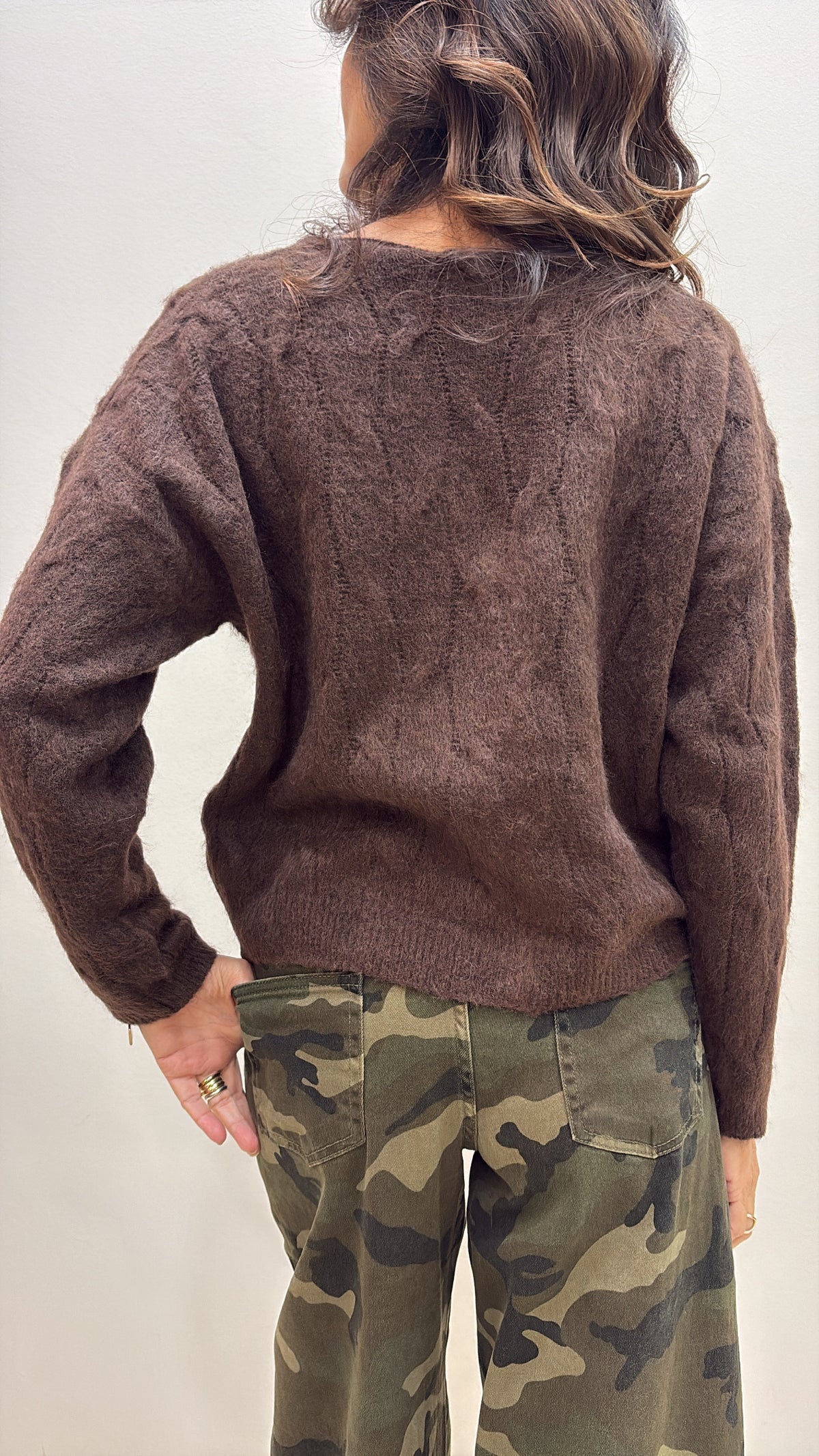 Cardigan treccia Susy Mix E 287