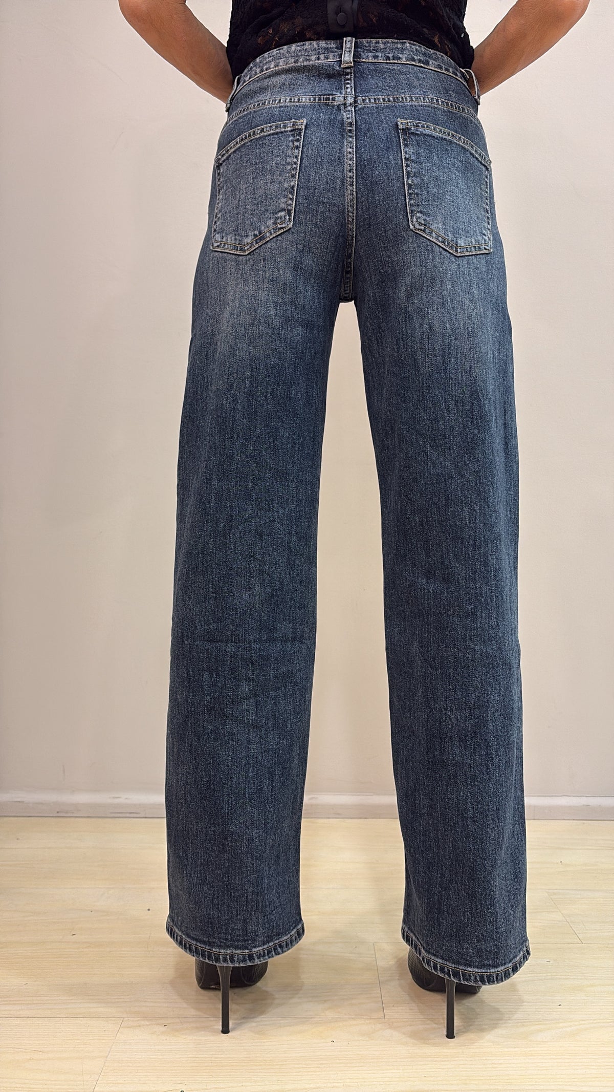 Jeans strass E 8059
