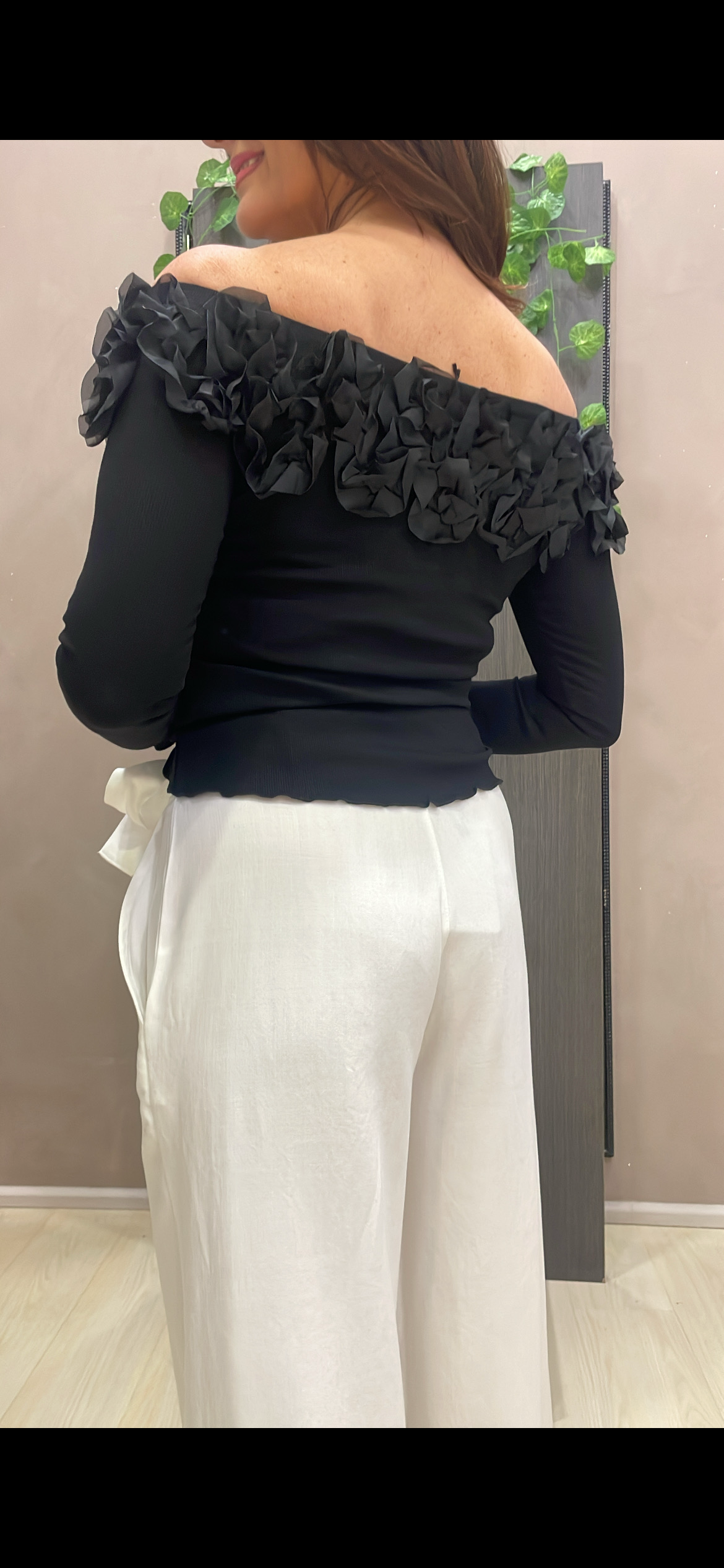 Maglia scollo spalle
