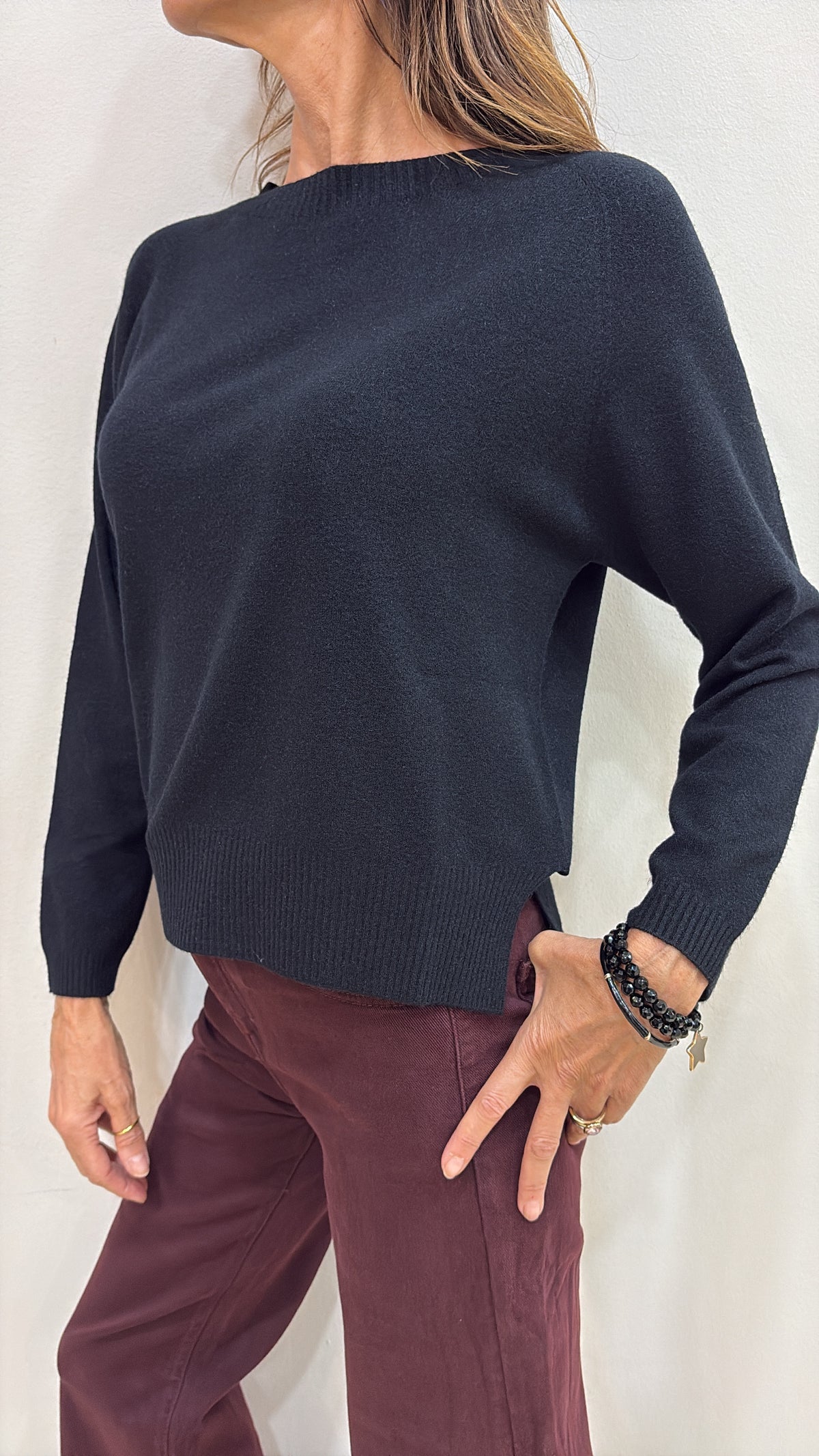 Maglia barchetta raglan Susy Mix