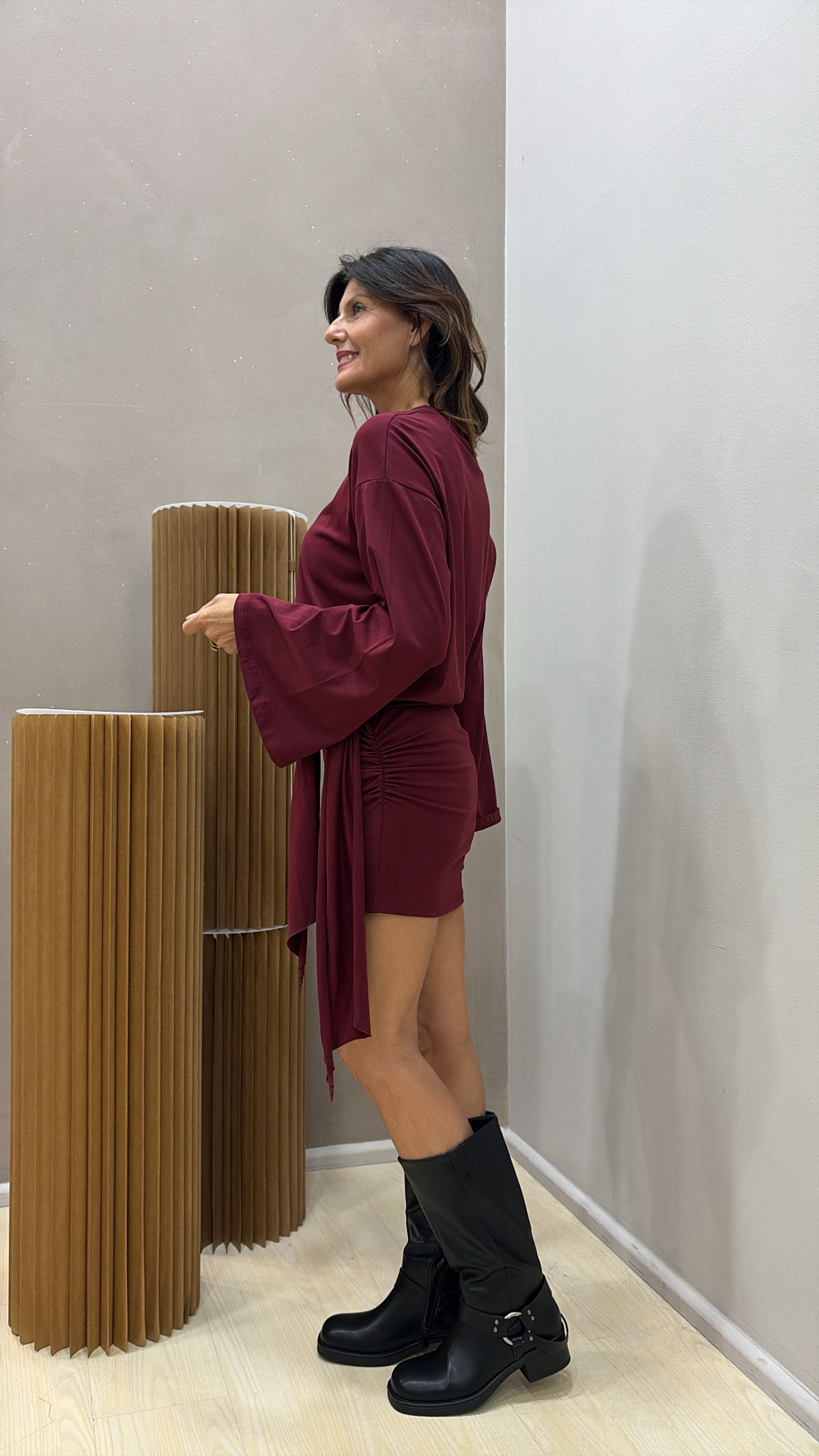 Abito manica trapezio