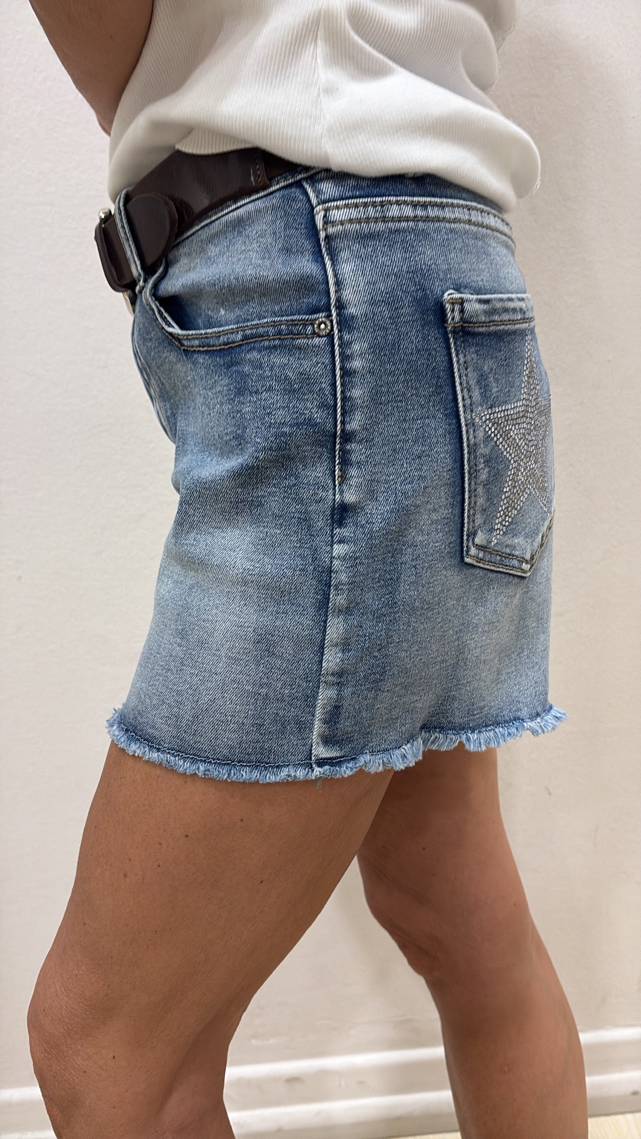 Shorts denim stelle
