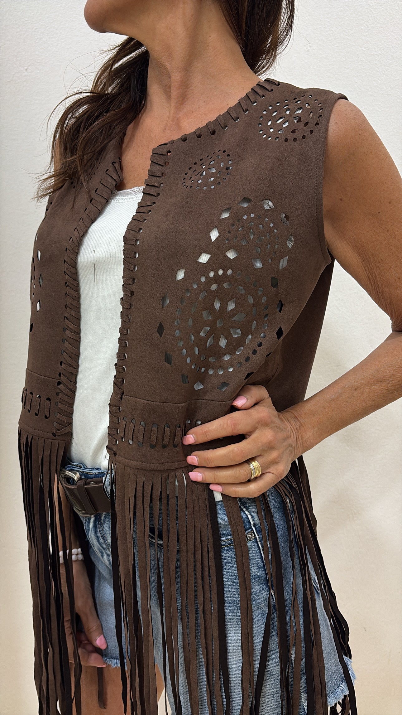 Gilet frange