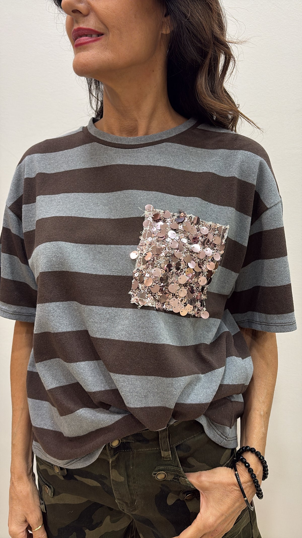 Maglia righe Susy Mix E 12388