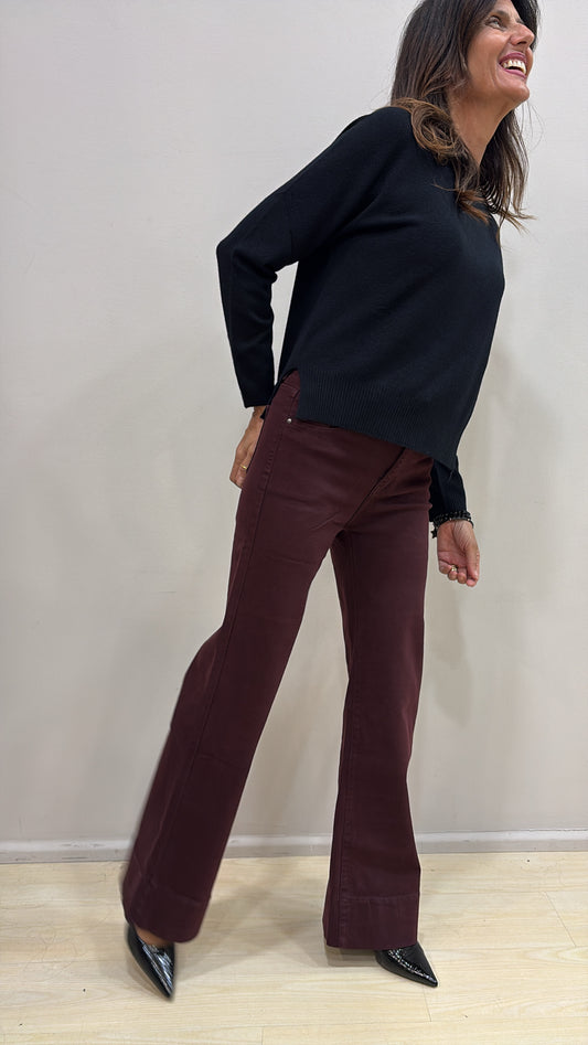 Maglia barchetta raglan Susy Mix