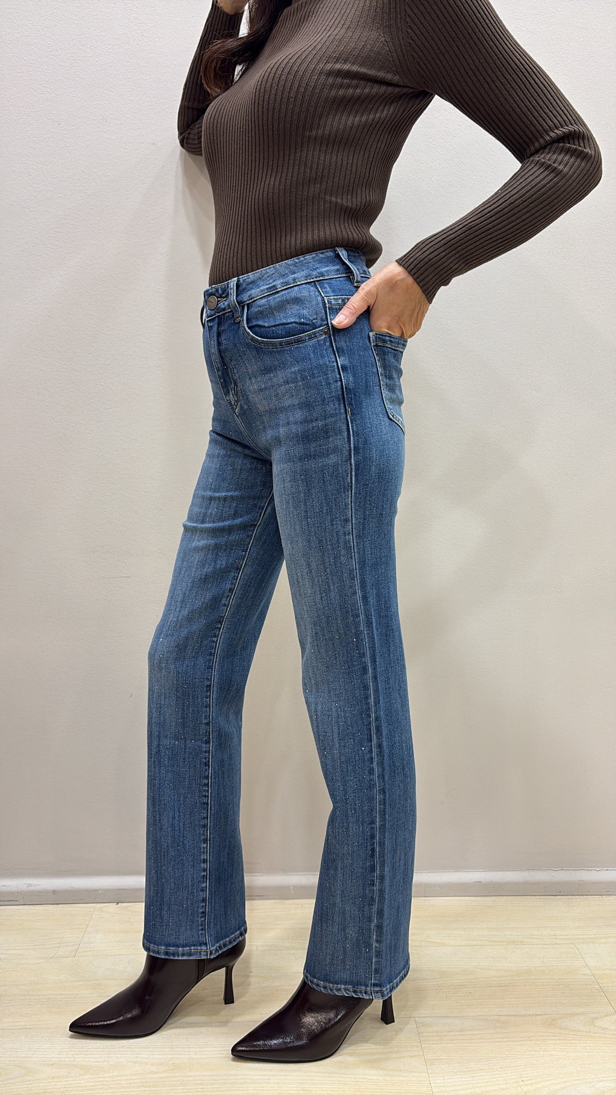 Jeans brillantino influencer  E158