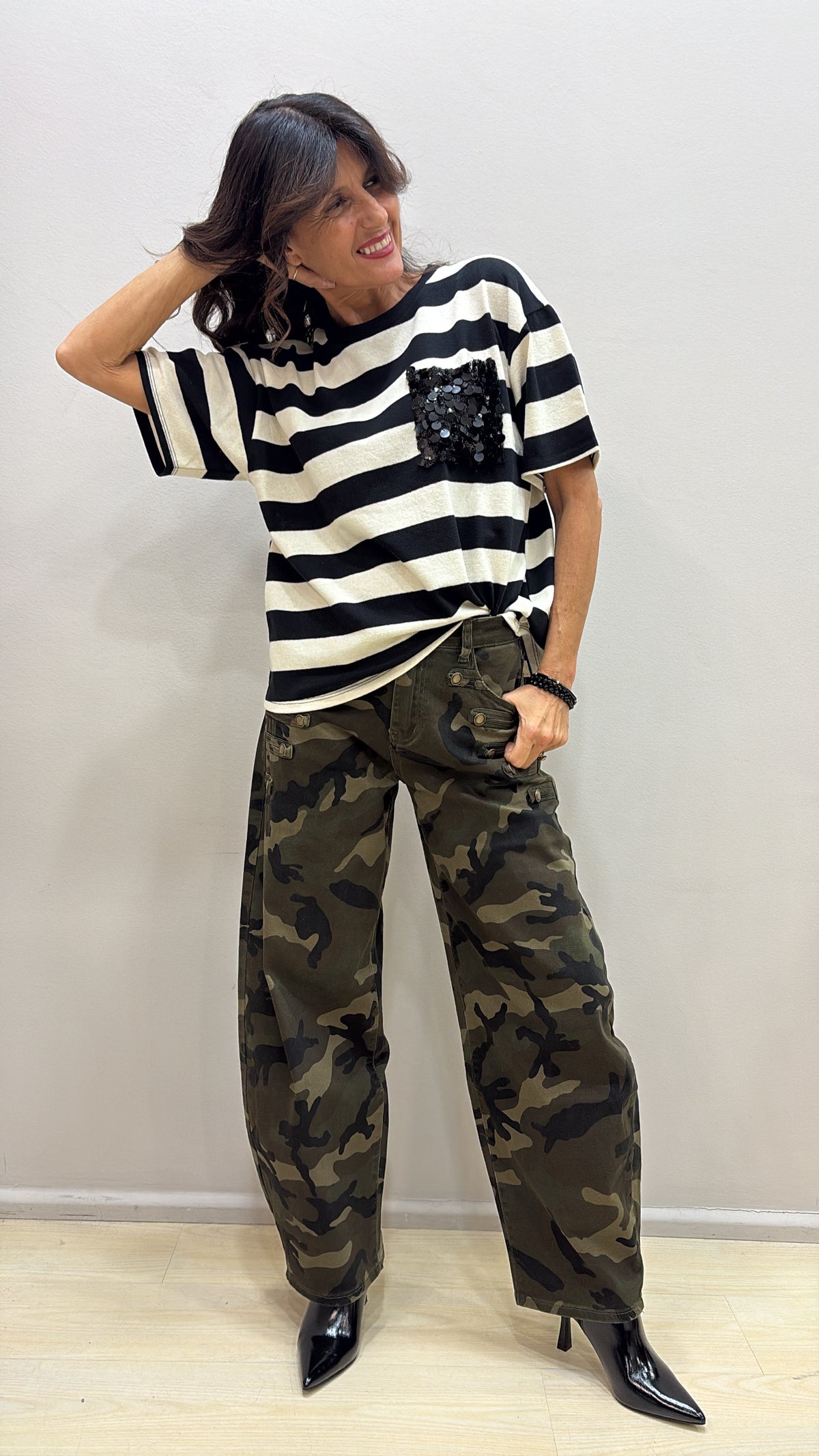 Maglia righe Susy Mix E 12388