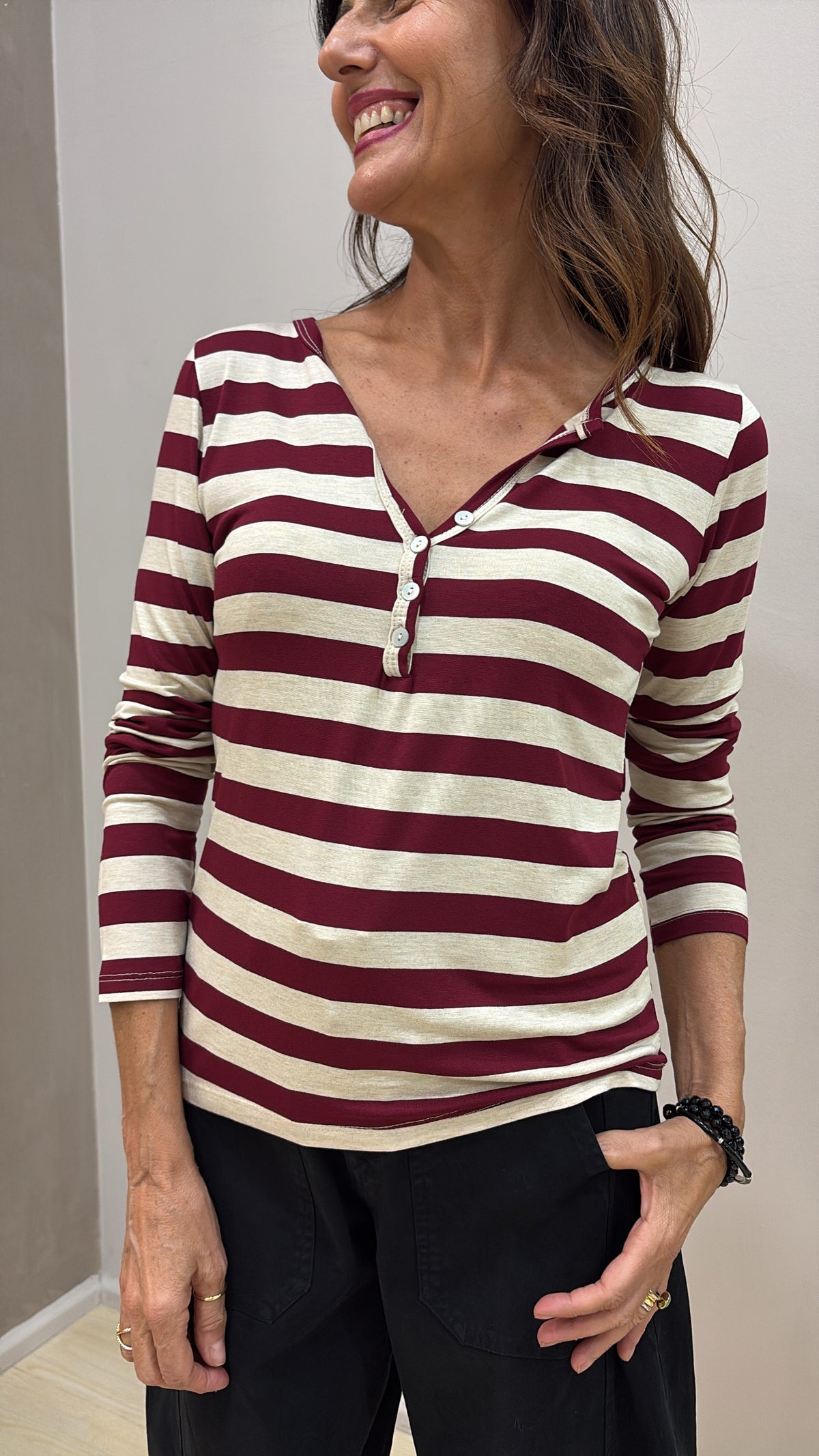Serafino rigata Susy Mix  E 9277