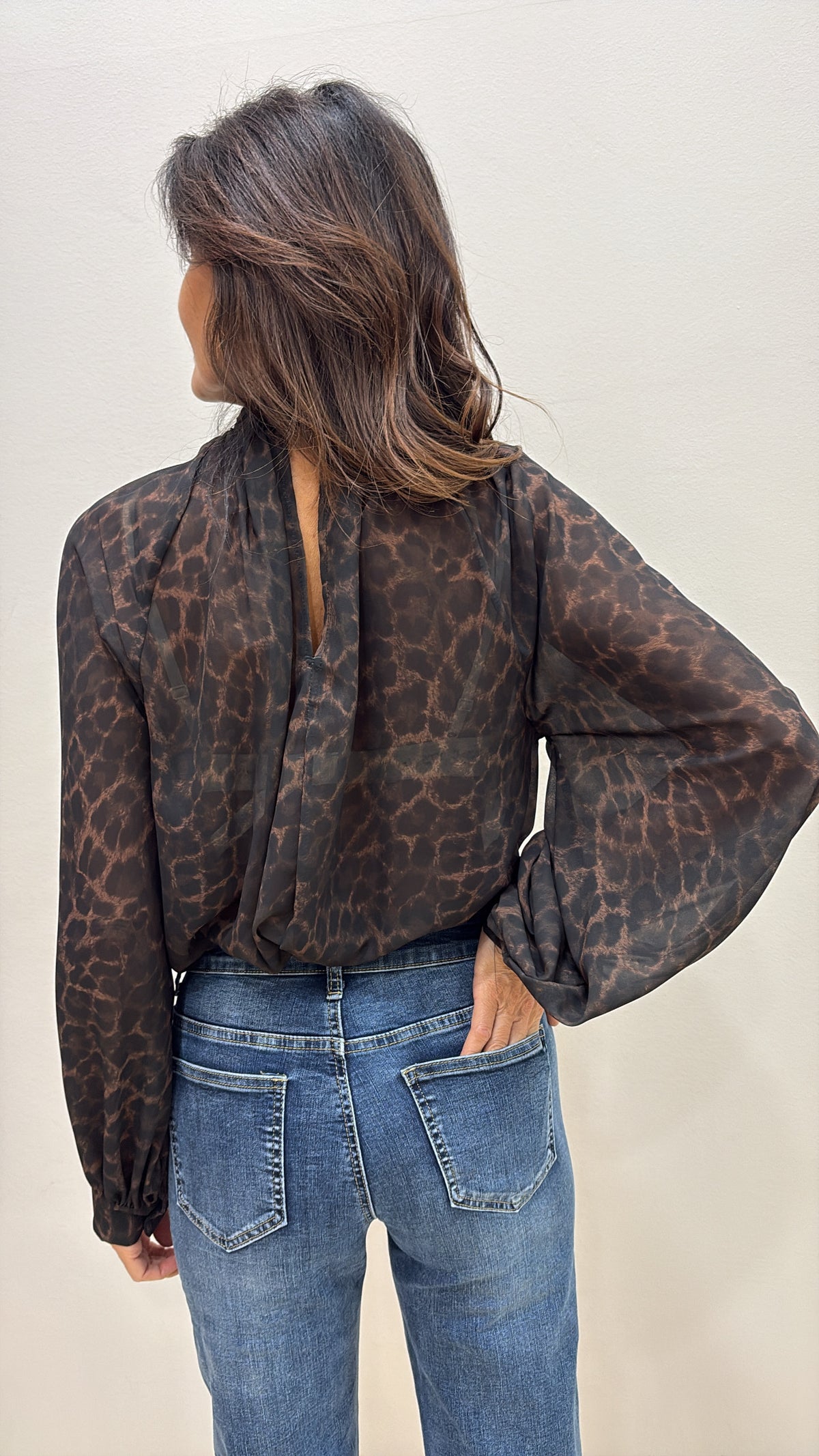 Blusa animalier Susy Mix E 81828