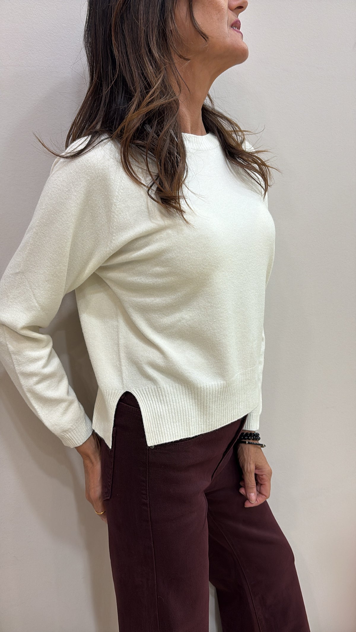 Maglia barchetta raglan Susy Mix