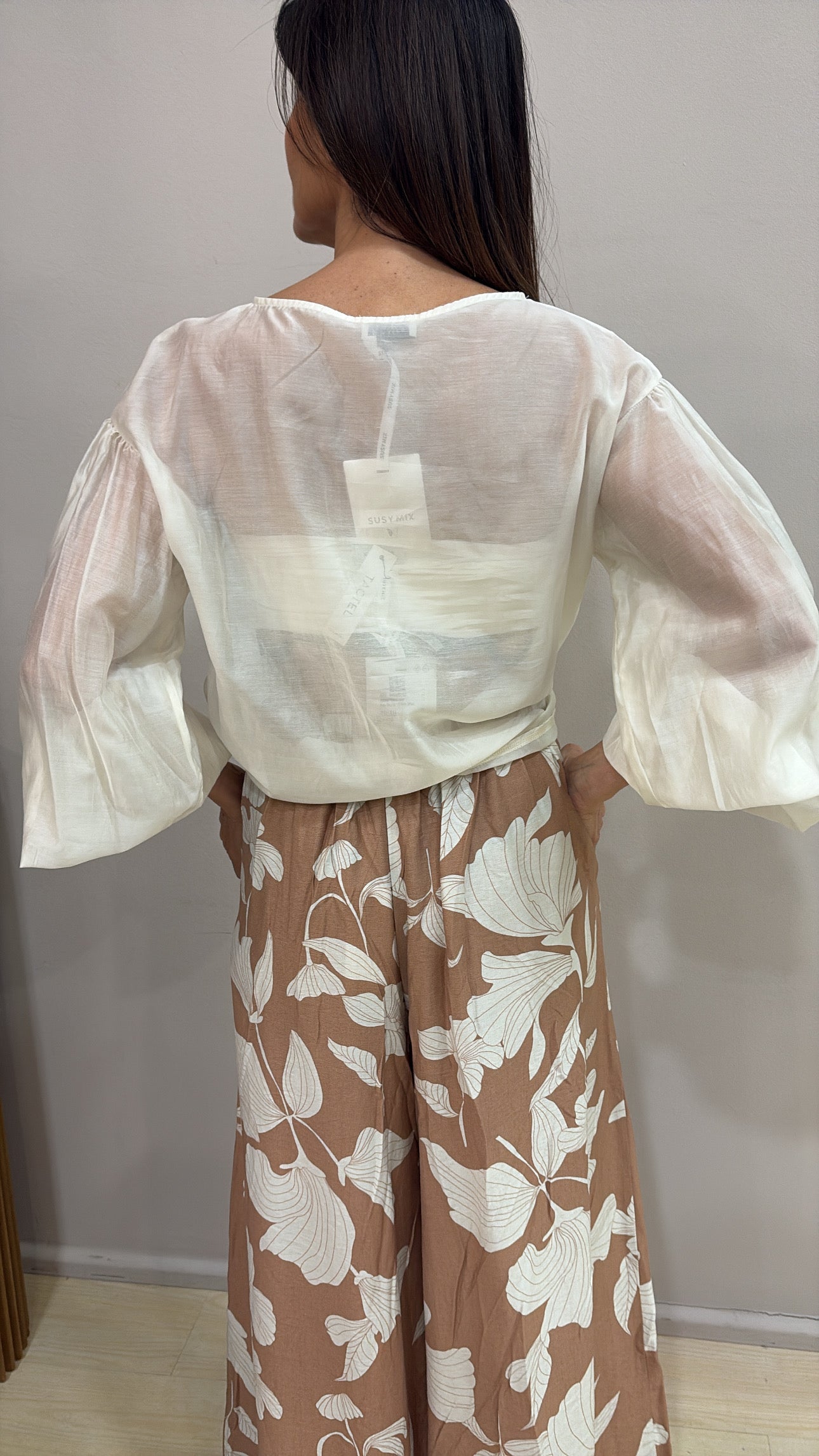 Blusa SUSY Mix ricamo