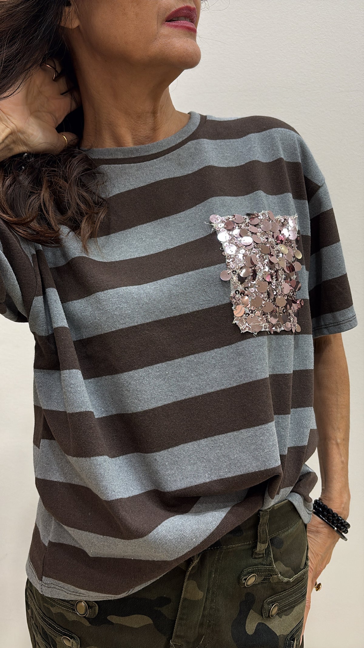Maglia righe Susy Mix E 12388