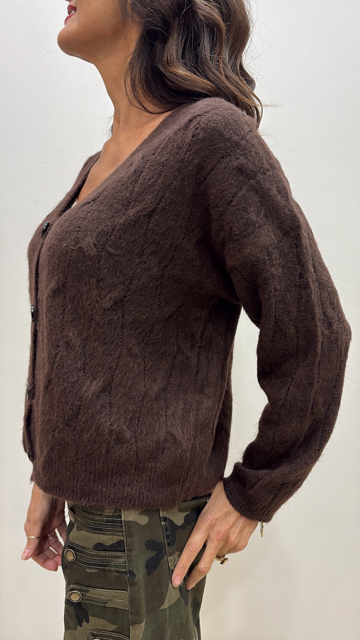 Cardigan treccia Susy Mix E 287