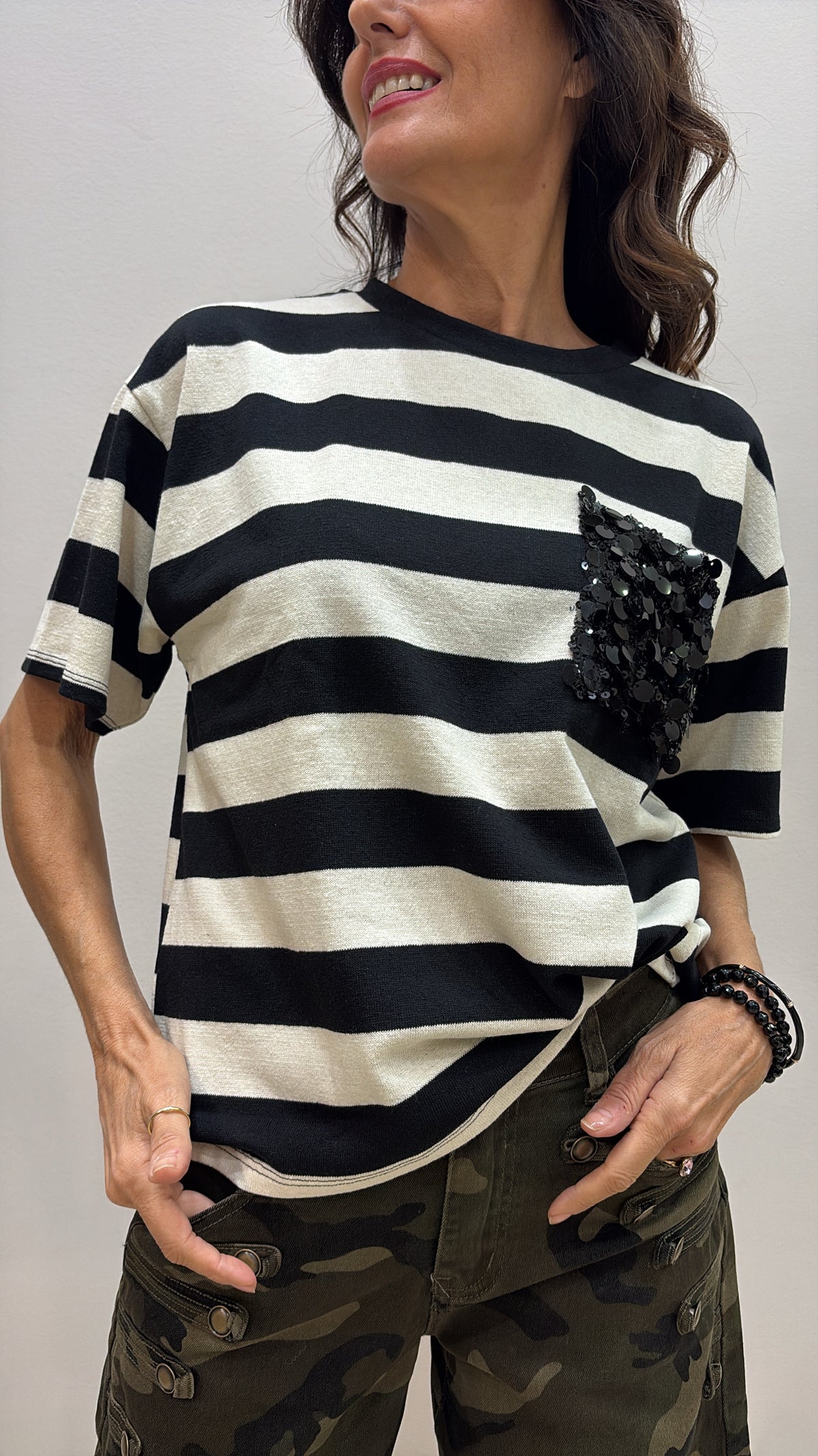 Maglia righe Susy Mix E 12388