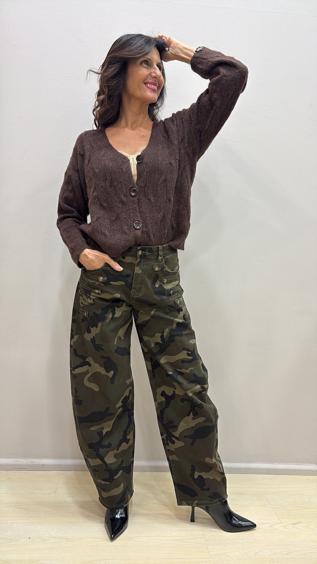 Cardigan treccia Susy Mix E 287