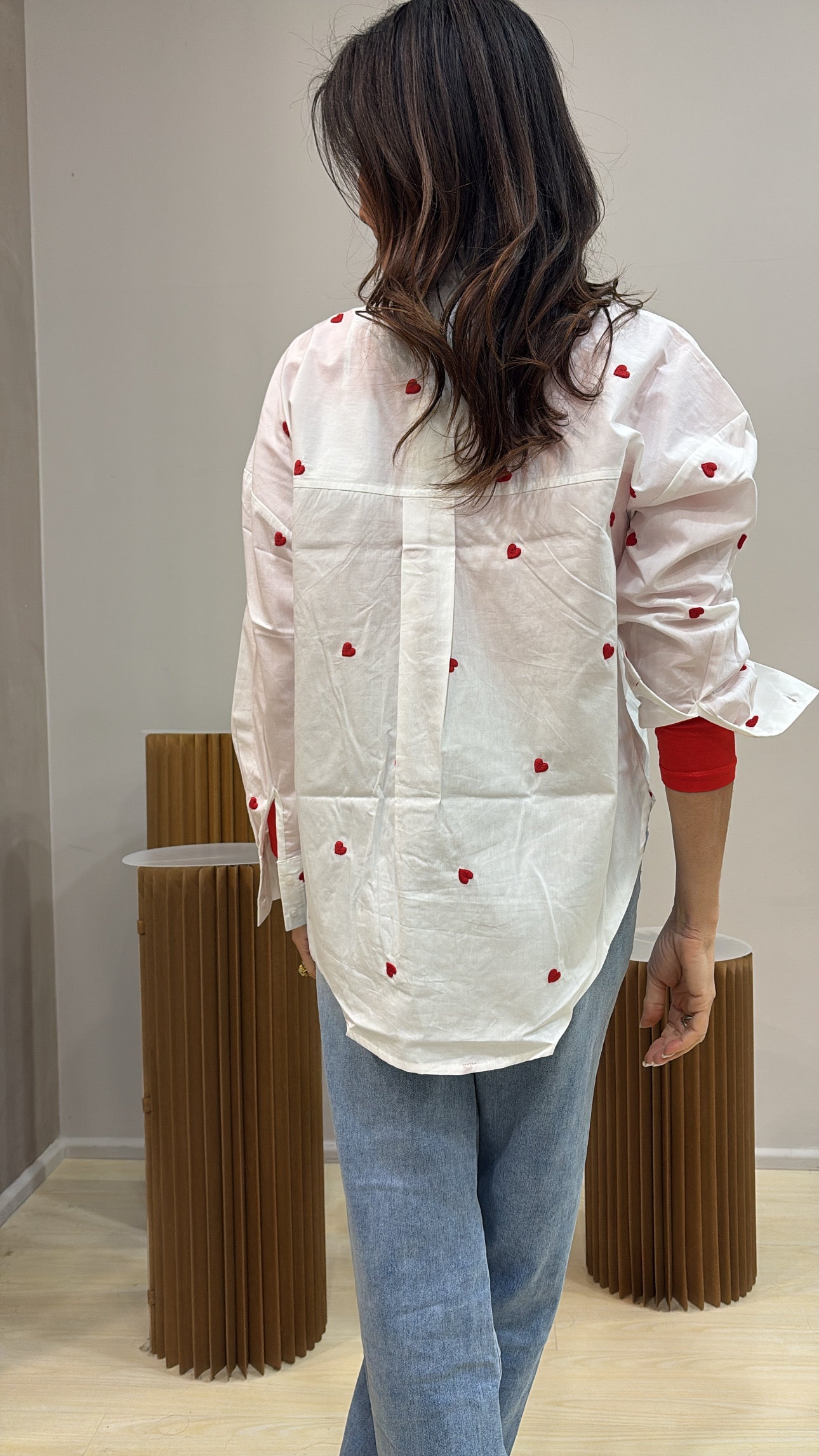 Camicia cuoricini