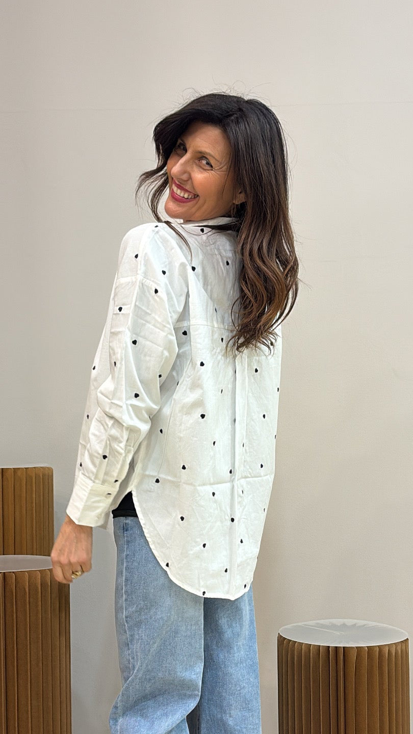 Camicia cuoricini