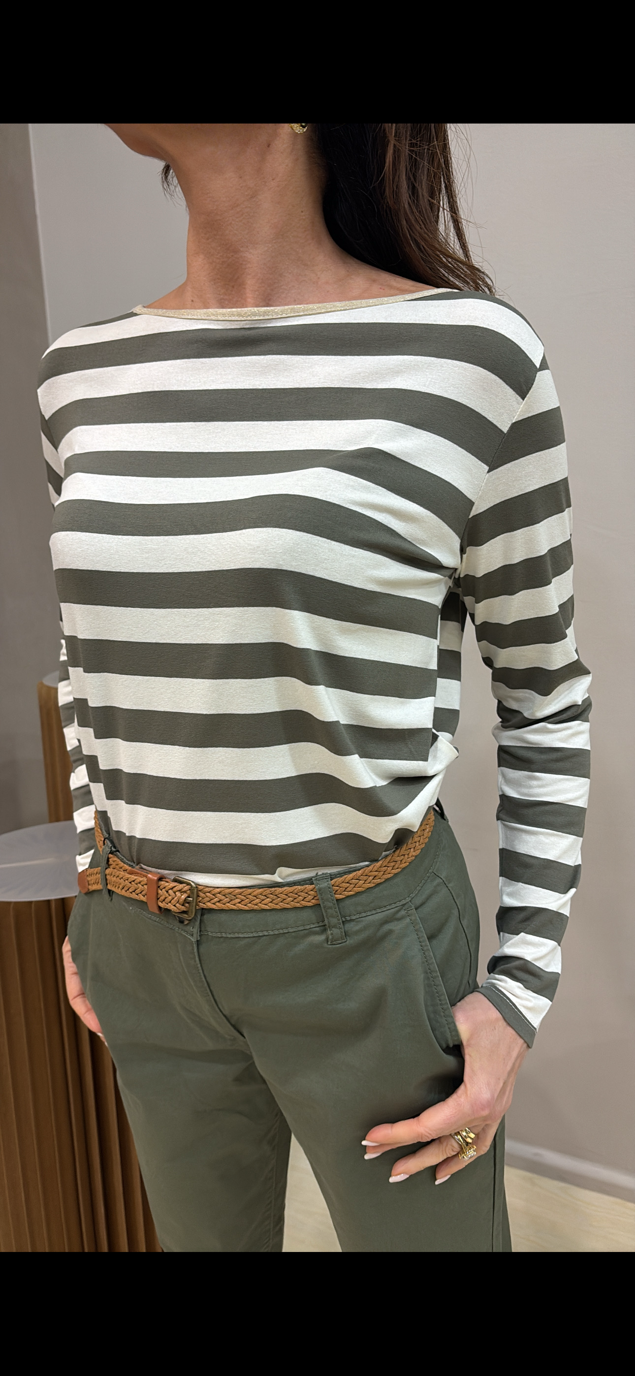 Maglia righe barchetta