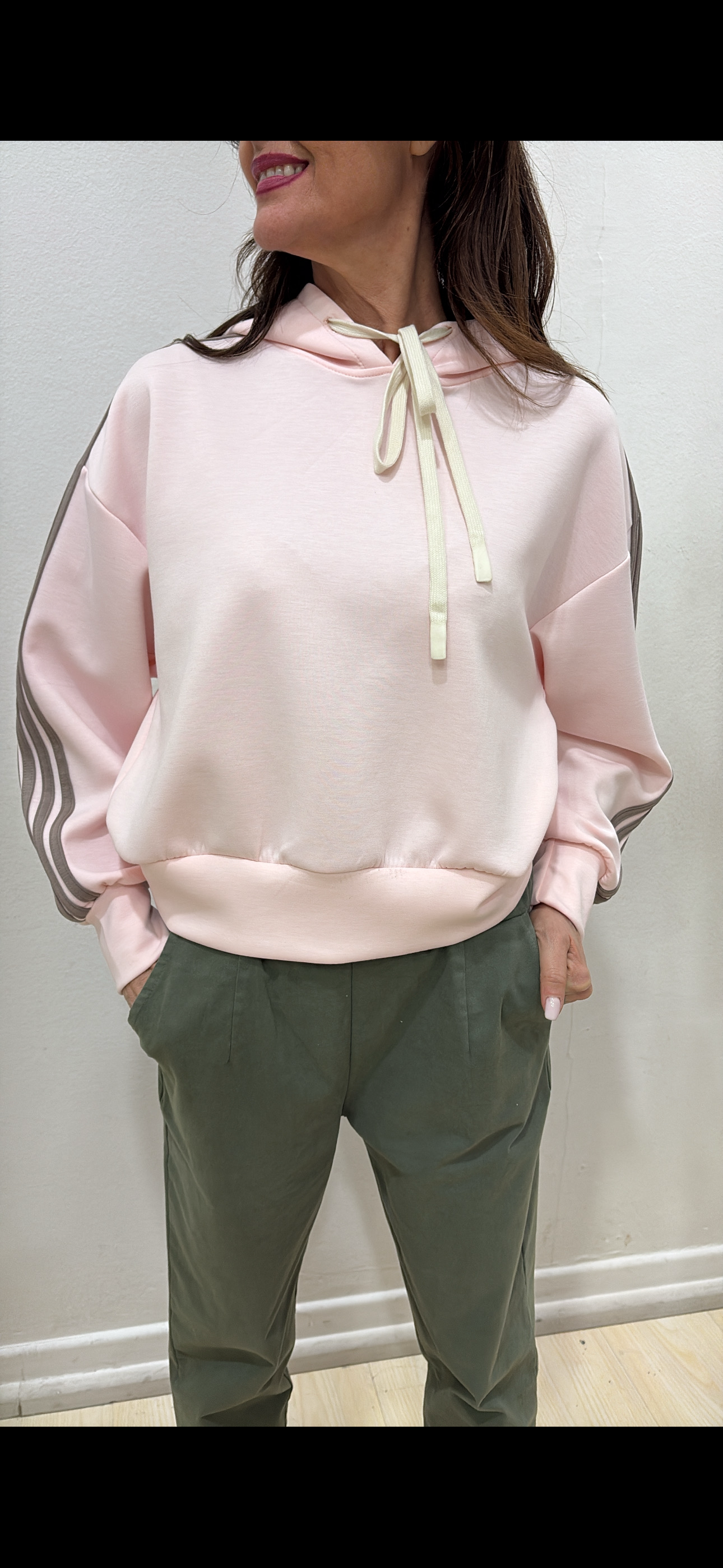 Felpa bande laterali