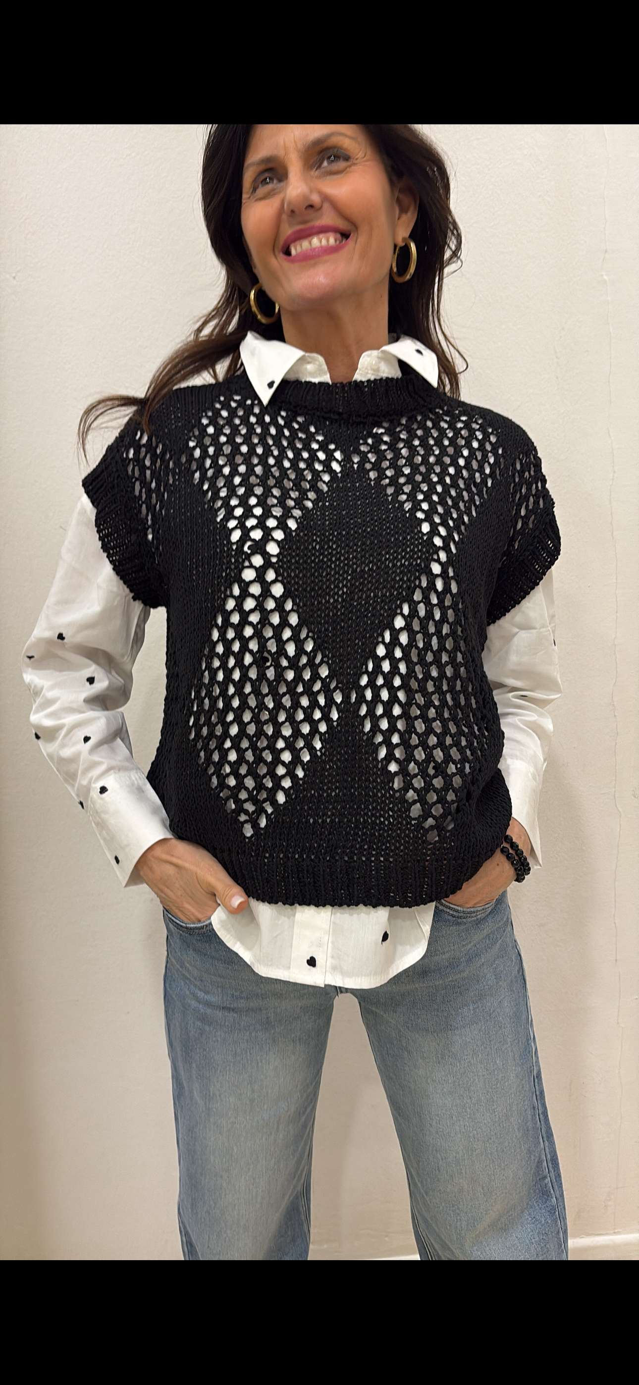 Gilet Susy Mix