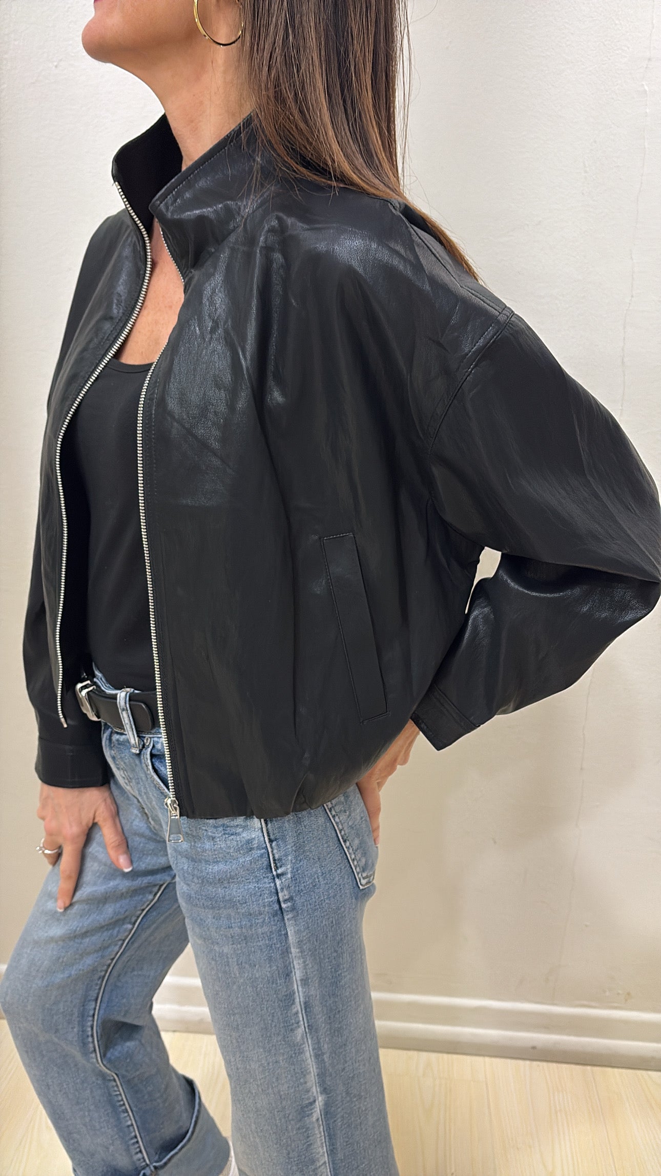 Bomber ecopelle
