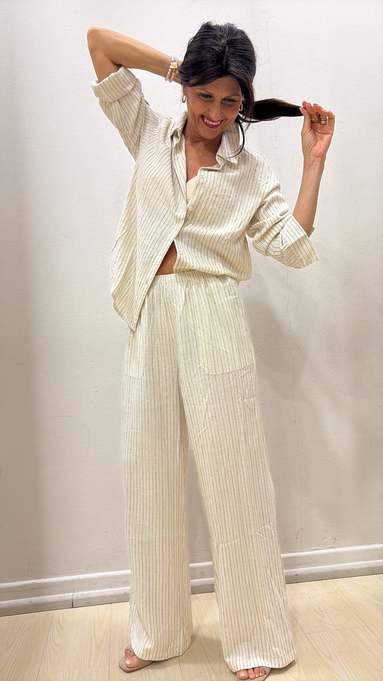 Completo Molly Bracken pantalone con camicia
